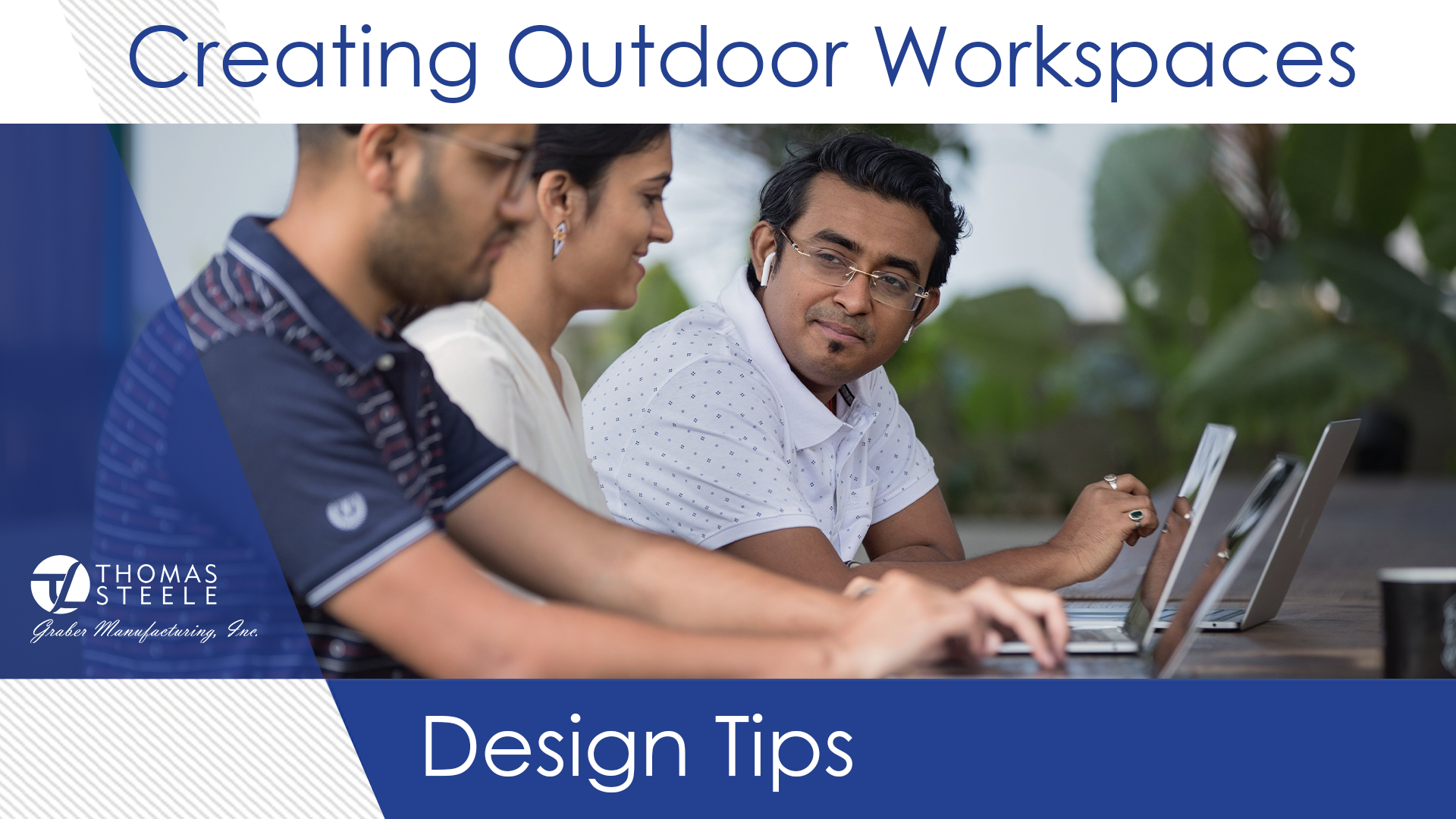 Create an Outdoor Workspace Design Tips & Furnishings Selection
